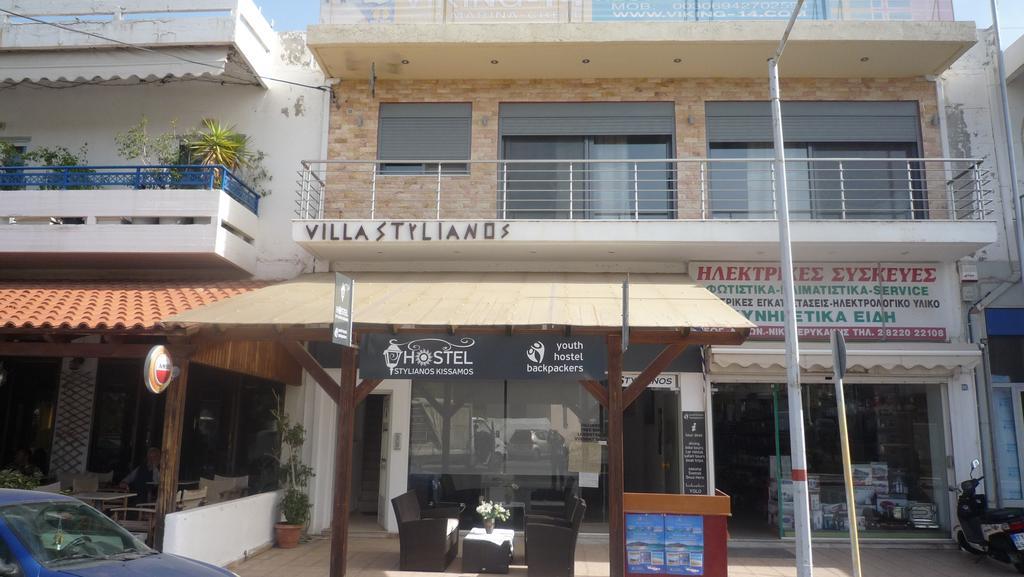 Hostel Stylianos Киссамос Экстерьер фото